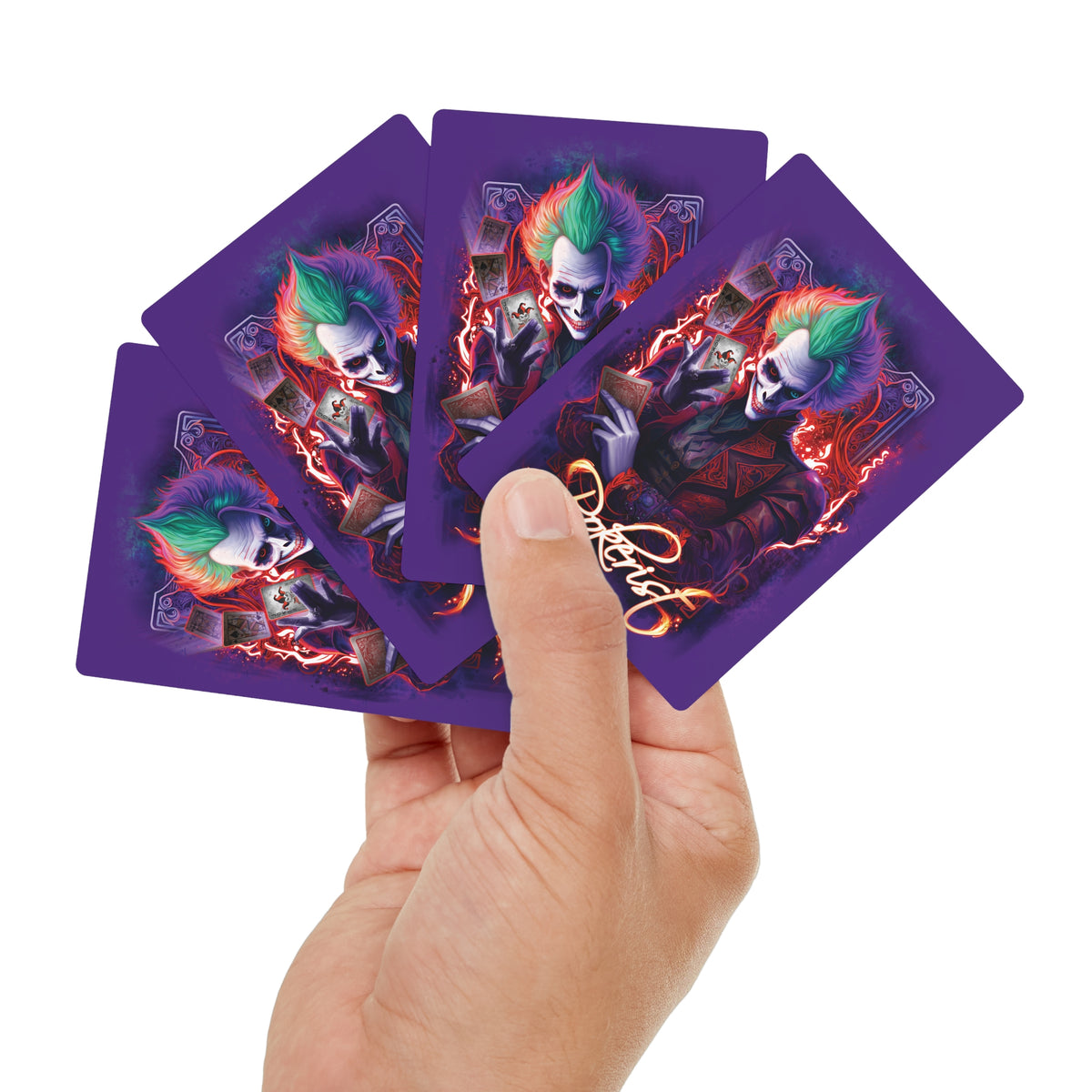 Poker Card with Joker Color Design – Pokerist & Blackjackist