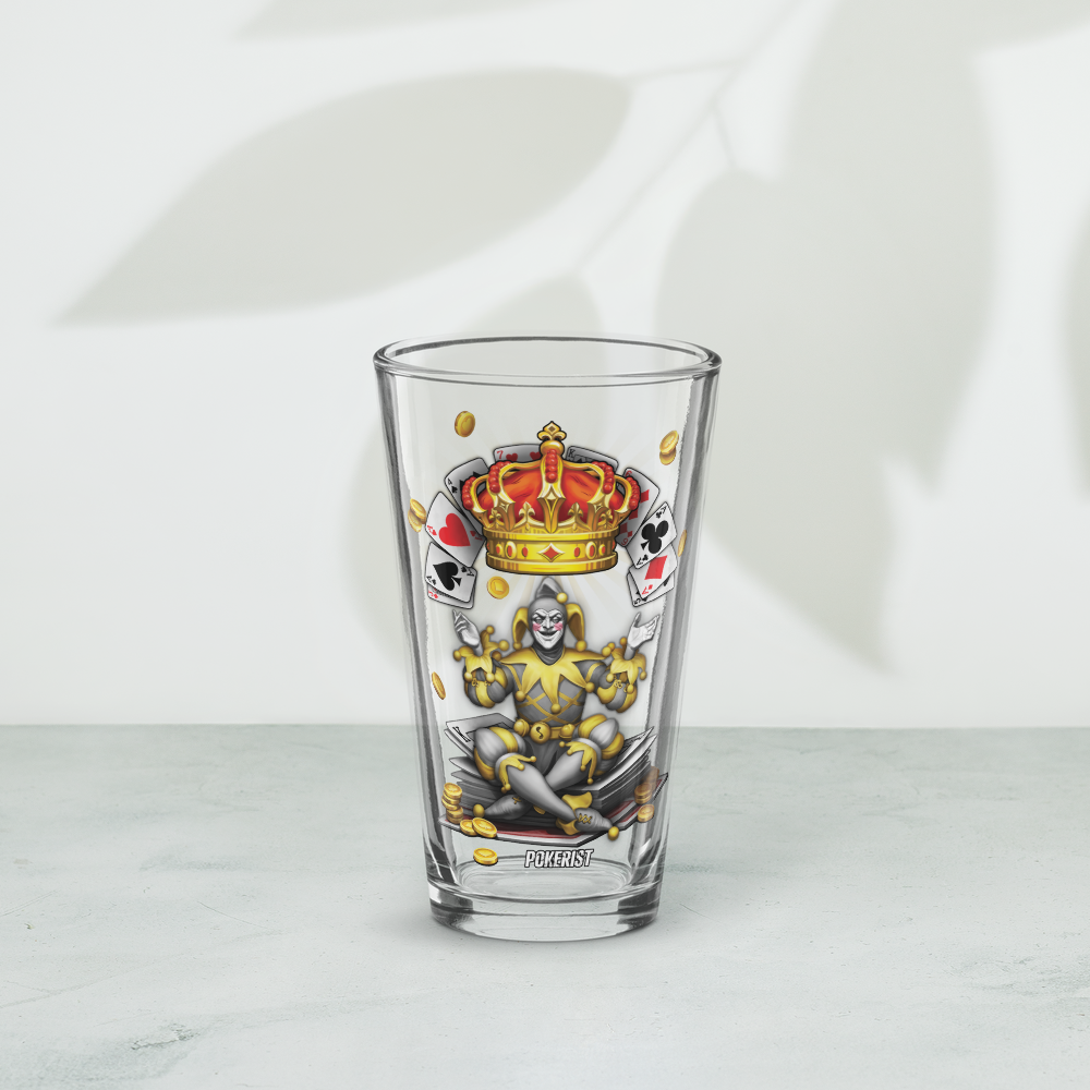Joker Crown - Shaker pint glass