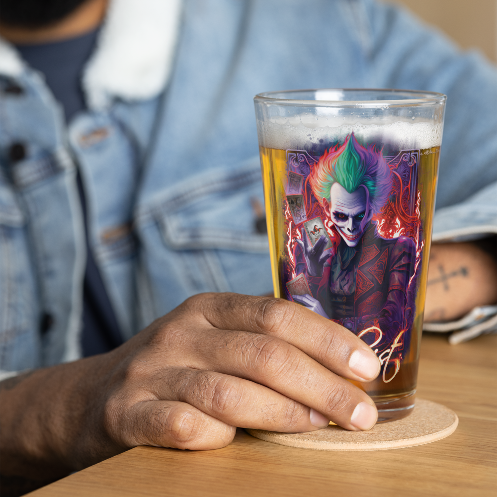 Joker Color - Shaker pint glass