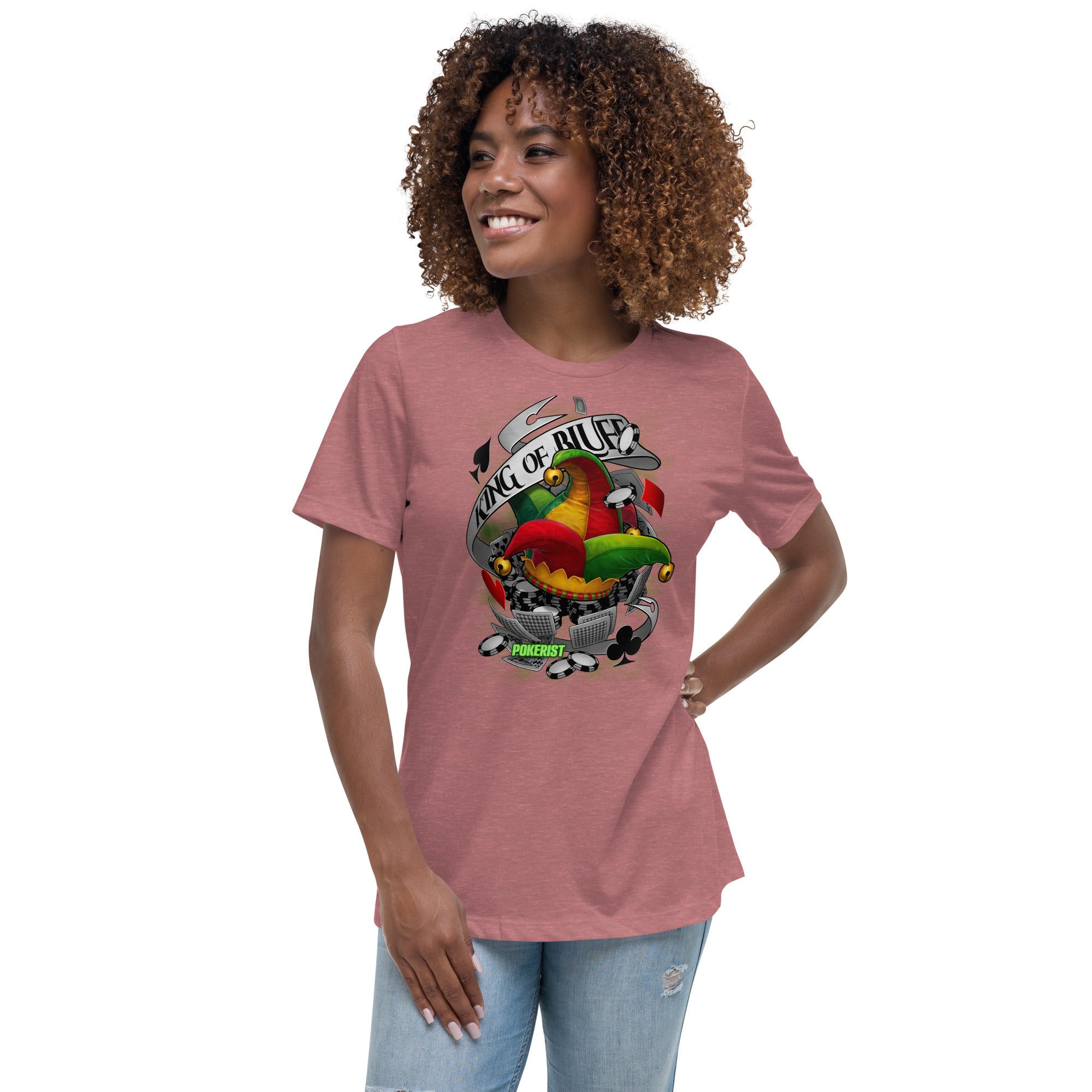 King of Bluff - Women's Relaxed T-Shirt