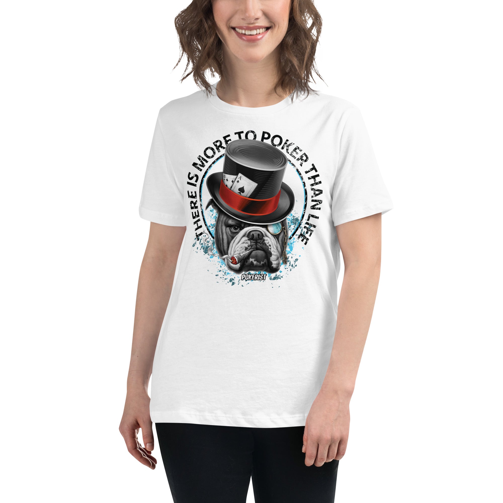 Dog Hat - Women's Relaxed T-Shirt