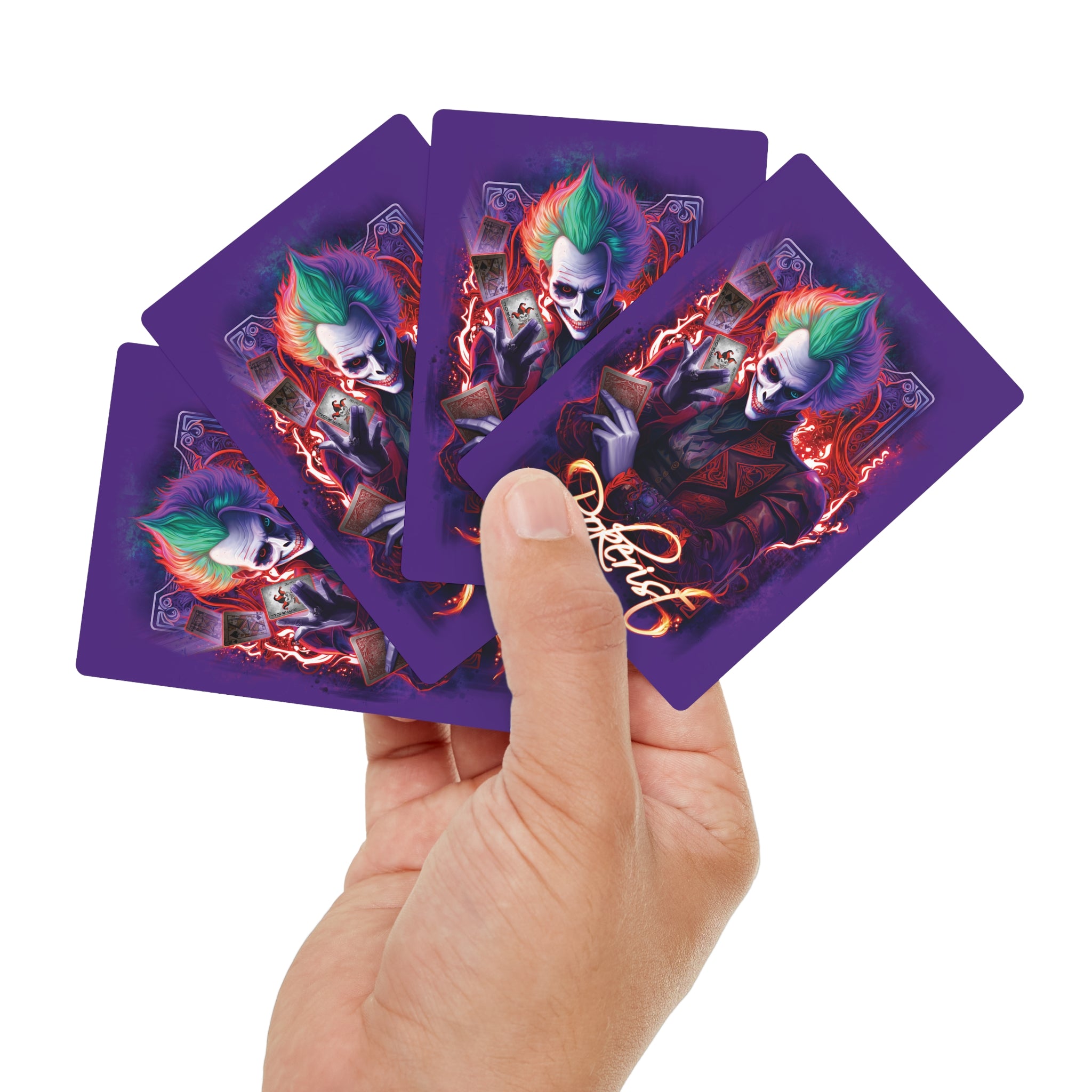 Poker Card with Joker Color Design – Pokerist & Blackjackist